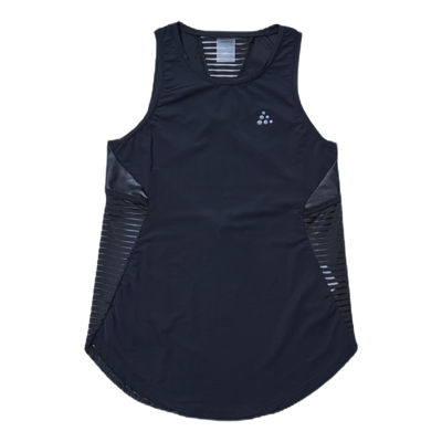 ADV Charge Shiny Singlet Black