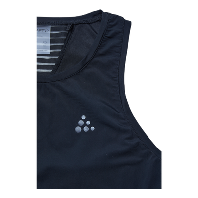 ADV Charge Shiny Singlet Black