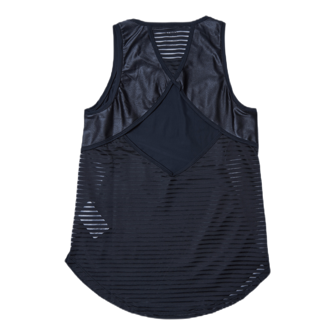 ADV Charge Shiny Singlet Black