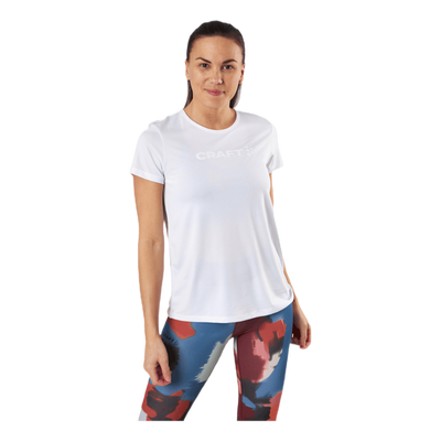 Core Essence SS Mesh Tee White