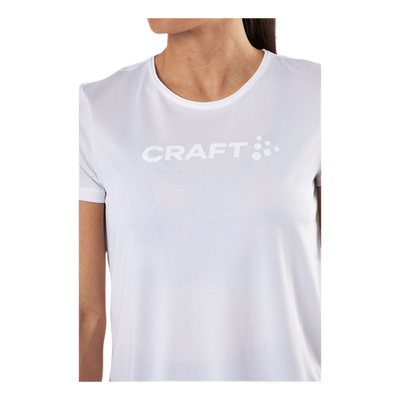 Core Essence SS Mesh Tee White