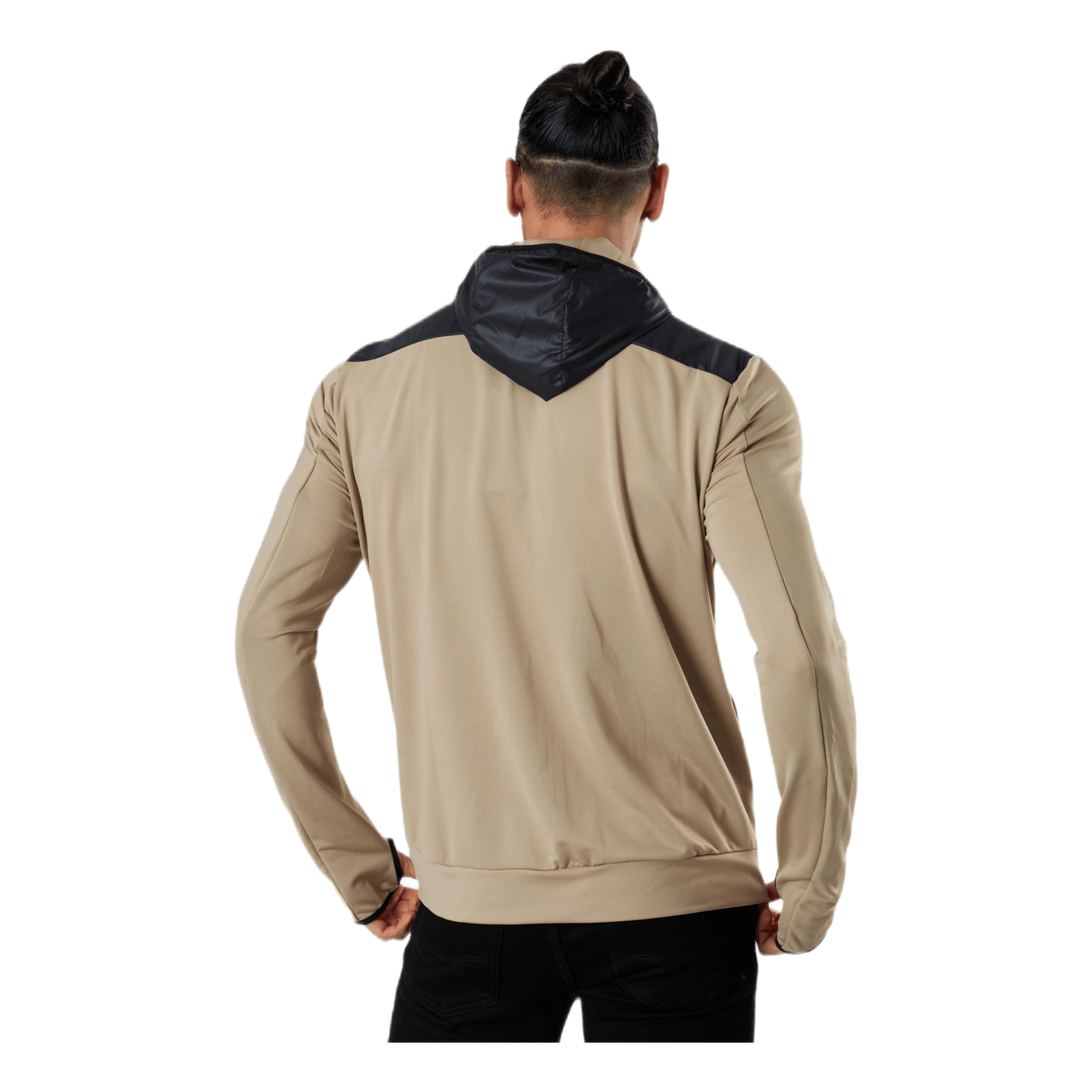 ADV Charge Jersey Hood Jacket Black/Beige