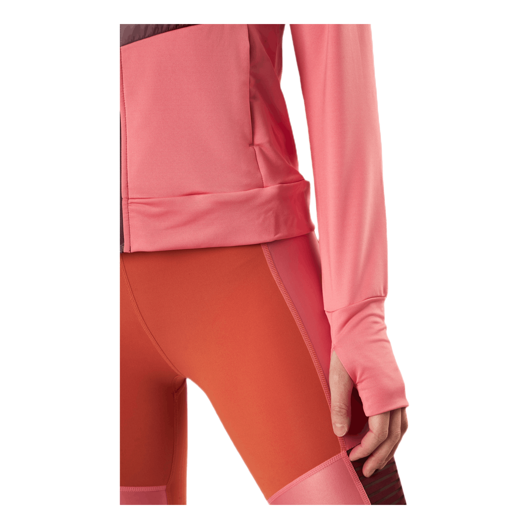 ADV Charge Jersey Hood Jkt Pink/Red