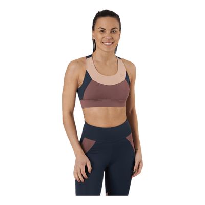 Flow Bocked Sport Top Brown