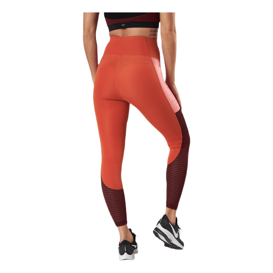 ADV Charge Shiny Tights Orange