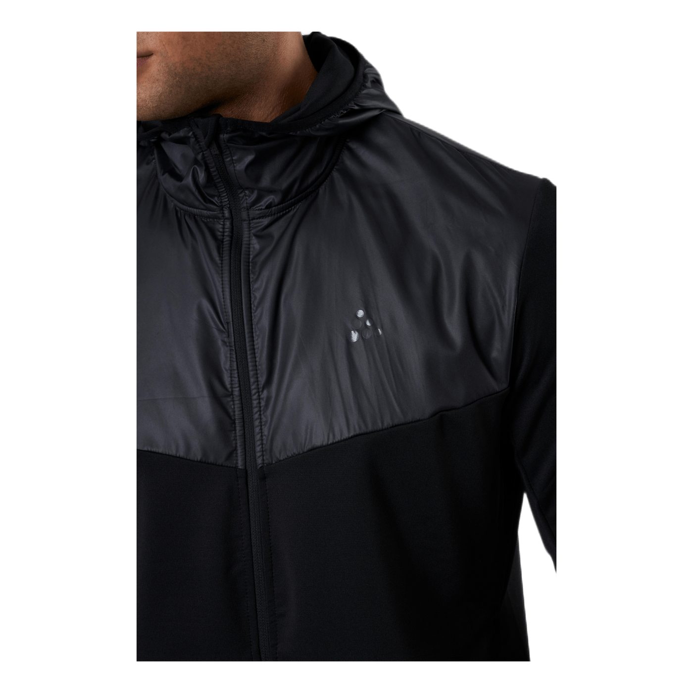 ADV Charge Jersey Hood Jacket Black