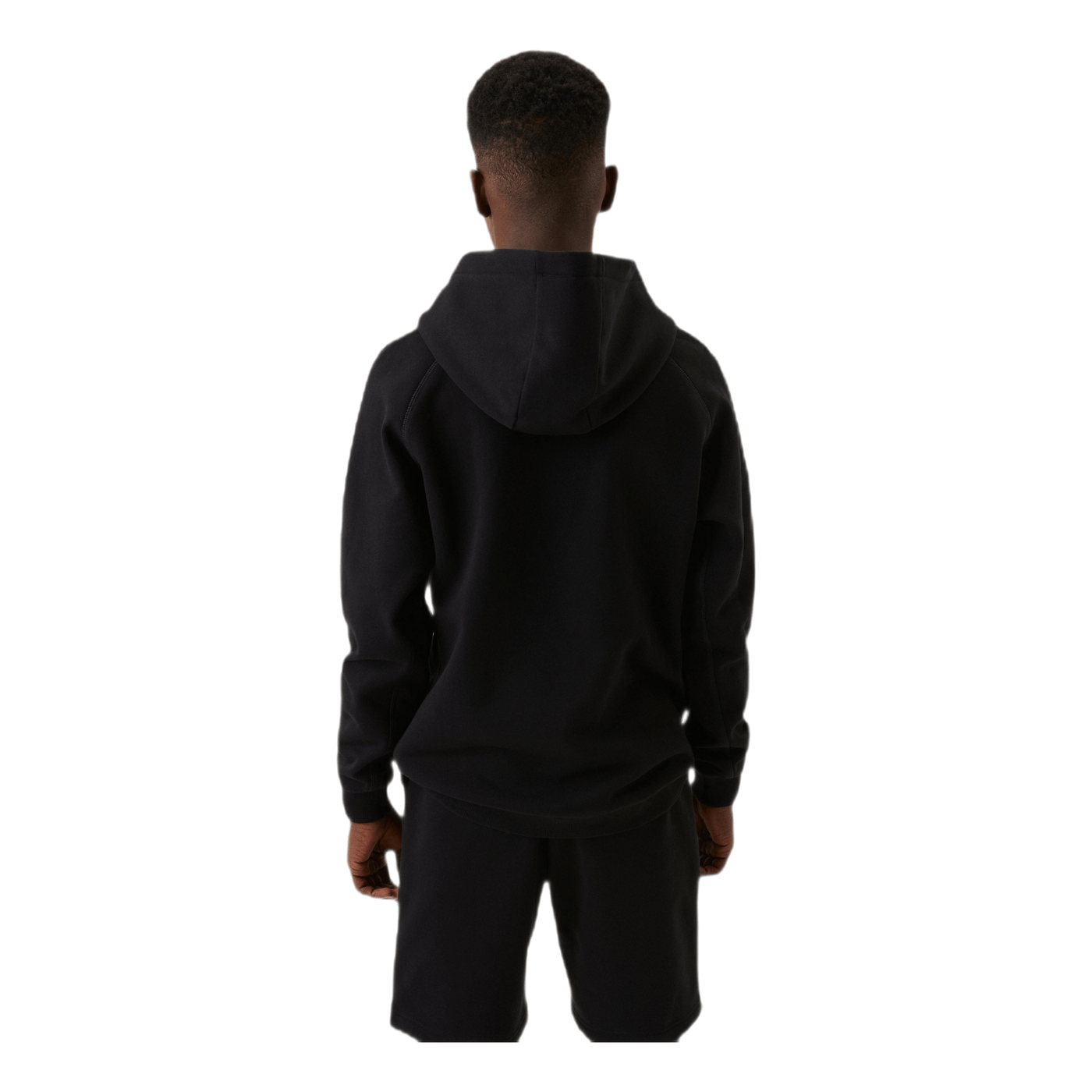 Jr Borg Sport Hoodie Black