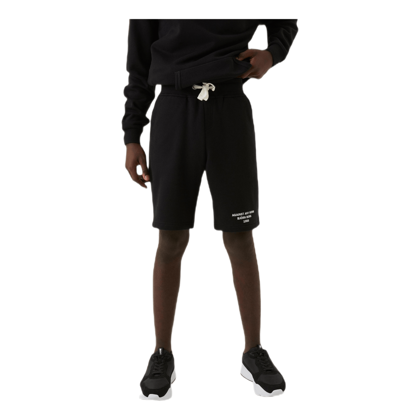 Jr Borg Sweat Shorts Black