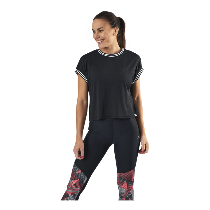 Ady SS Mesh Tee Black