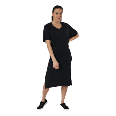 Neora Ss Fold Up Dress Black