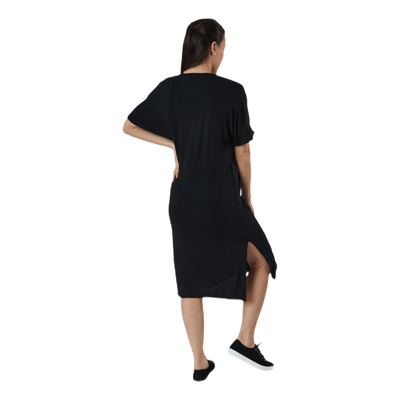 Neora Ss Fold Up Dress Black