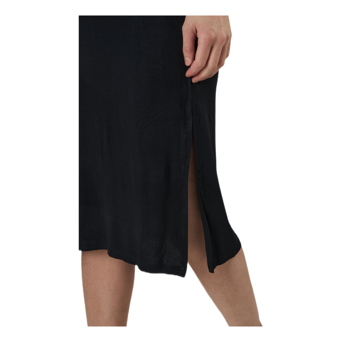 Neora Ss Fold Up Dress Black
