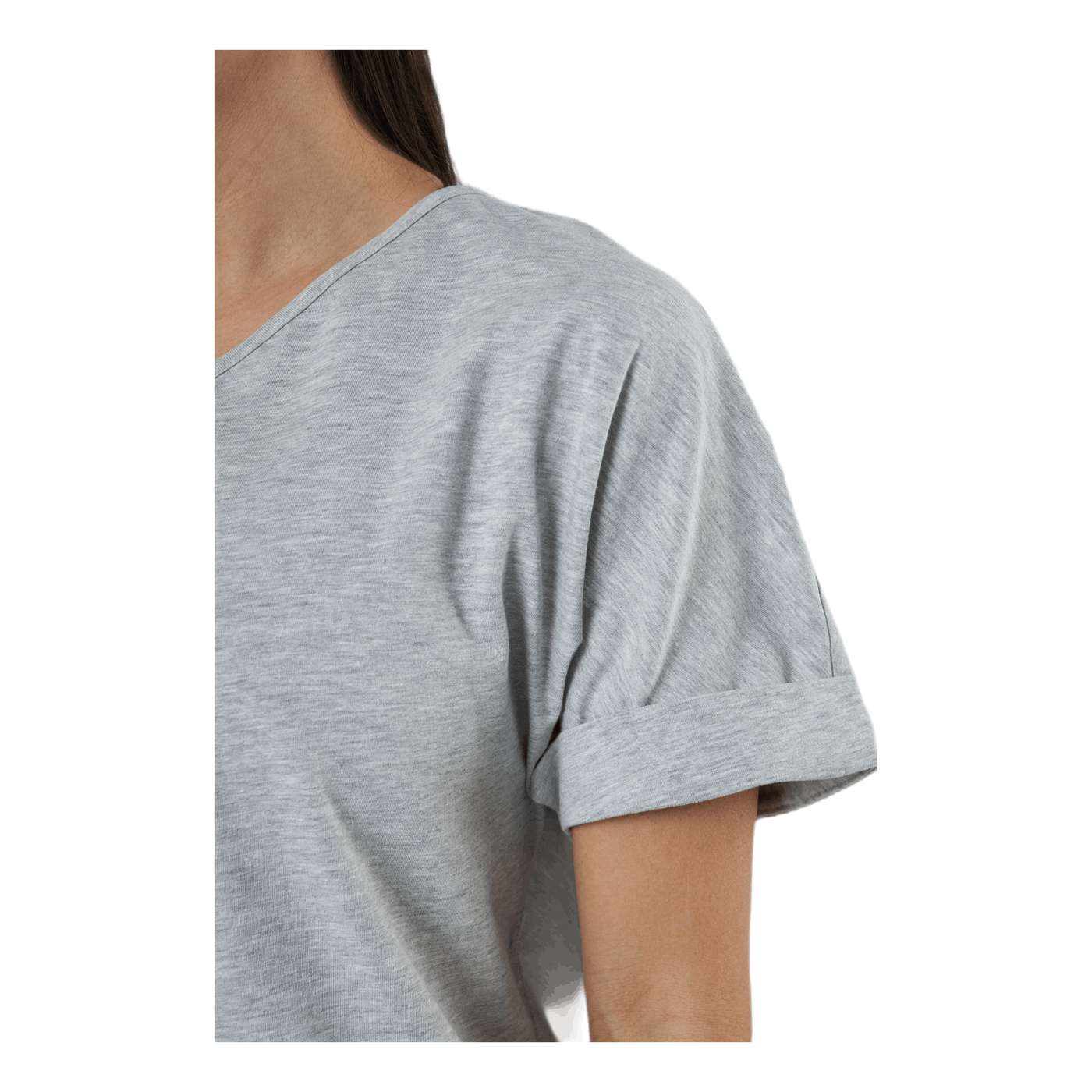 Neora Ss Fold Up Dress Grey