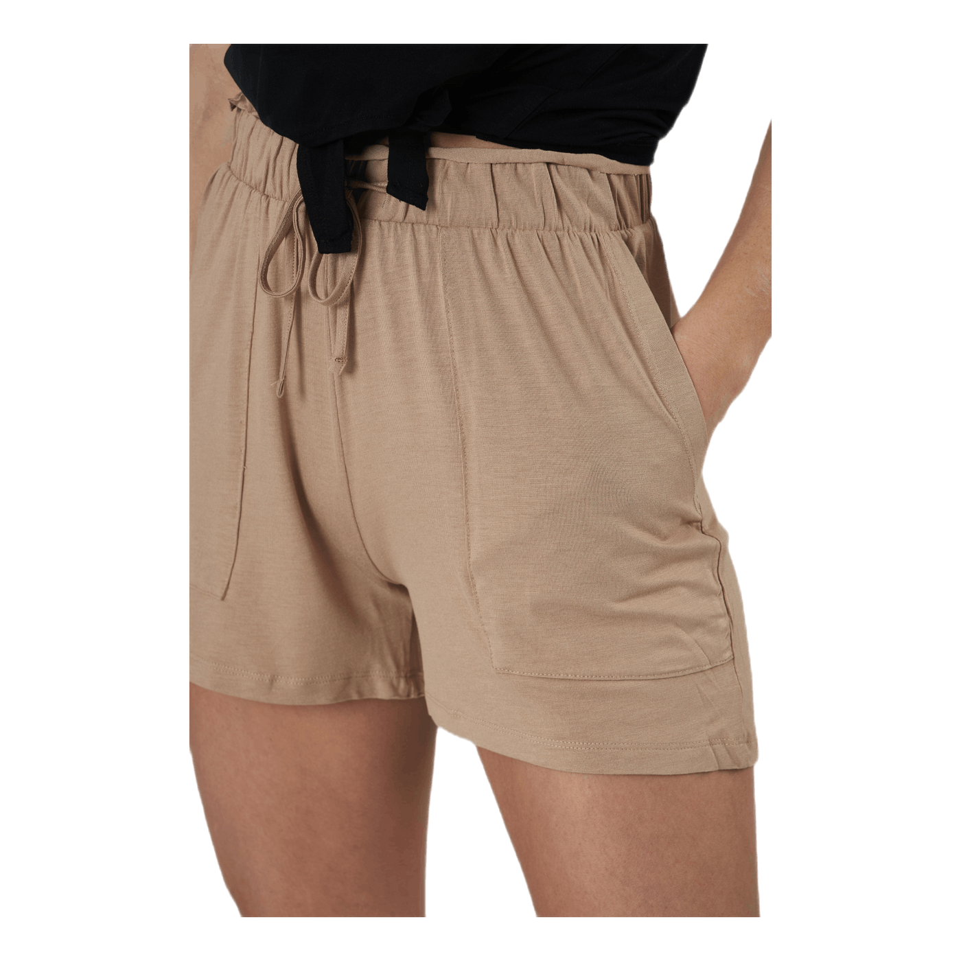 Neora Hw Frill Shorts Beige