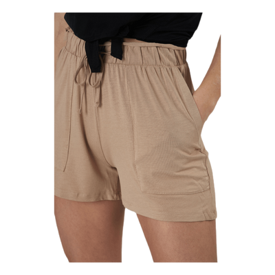 Neora Hw Frill Shorts Beige