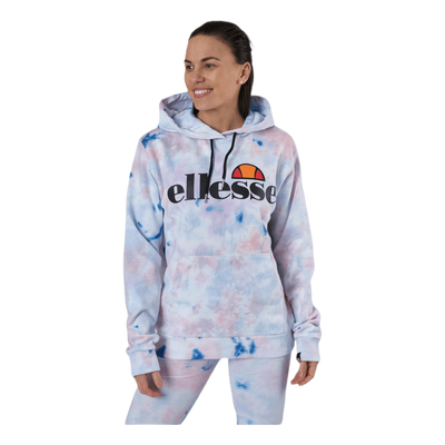 El Torices Tie Dye Oh Hoody White
