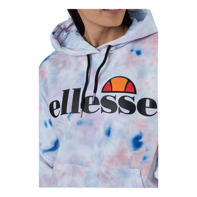 El Torices Tie Dye Oh Hoody White