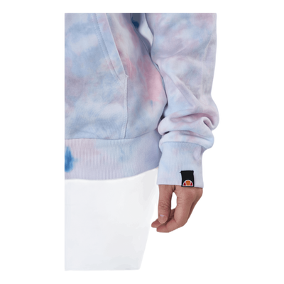 El Torices Tie Dye Oh Hoody White