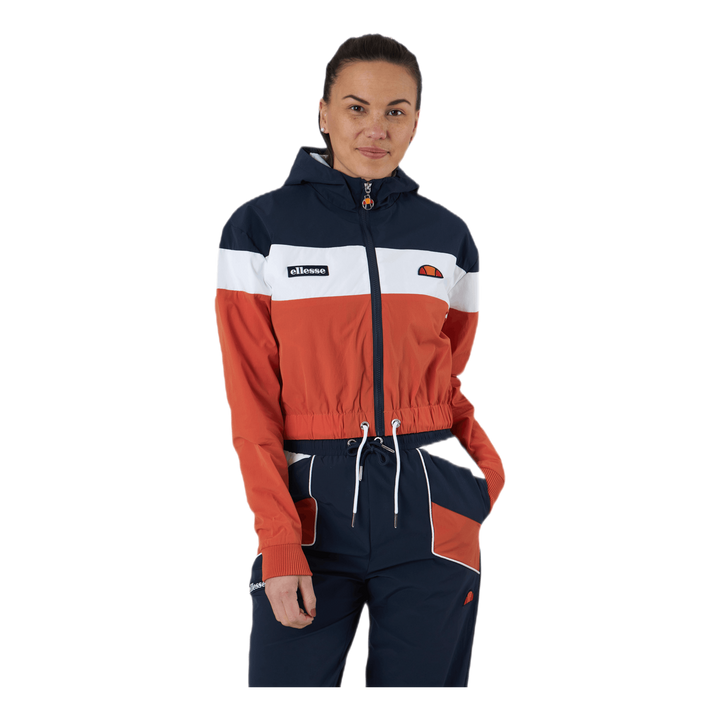 El Sambry Crop Track Top Orange