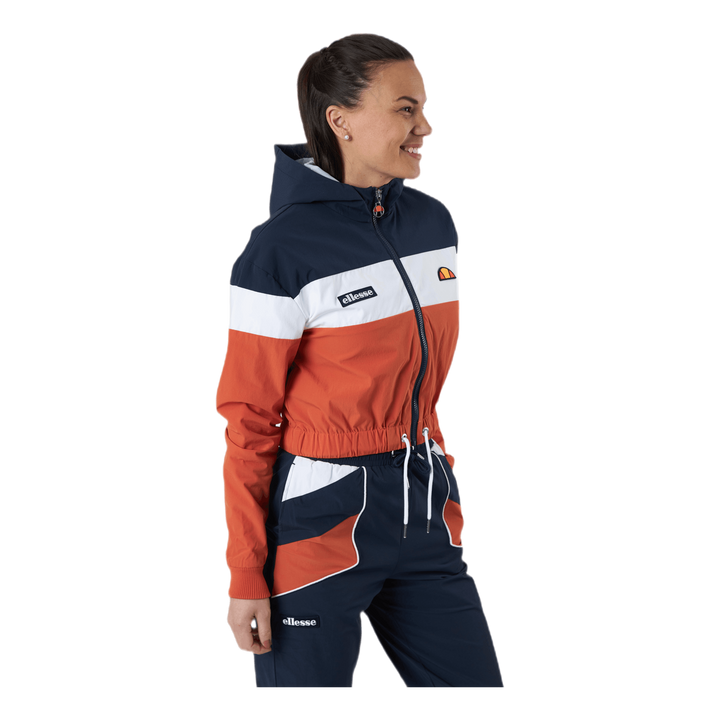 El Sambry Crop Track Top Orange