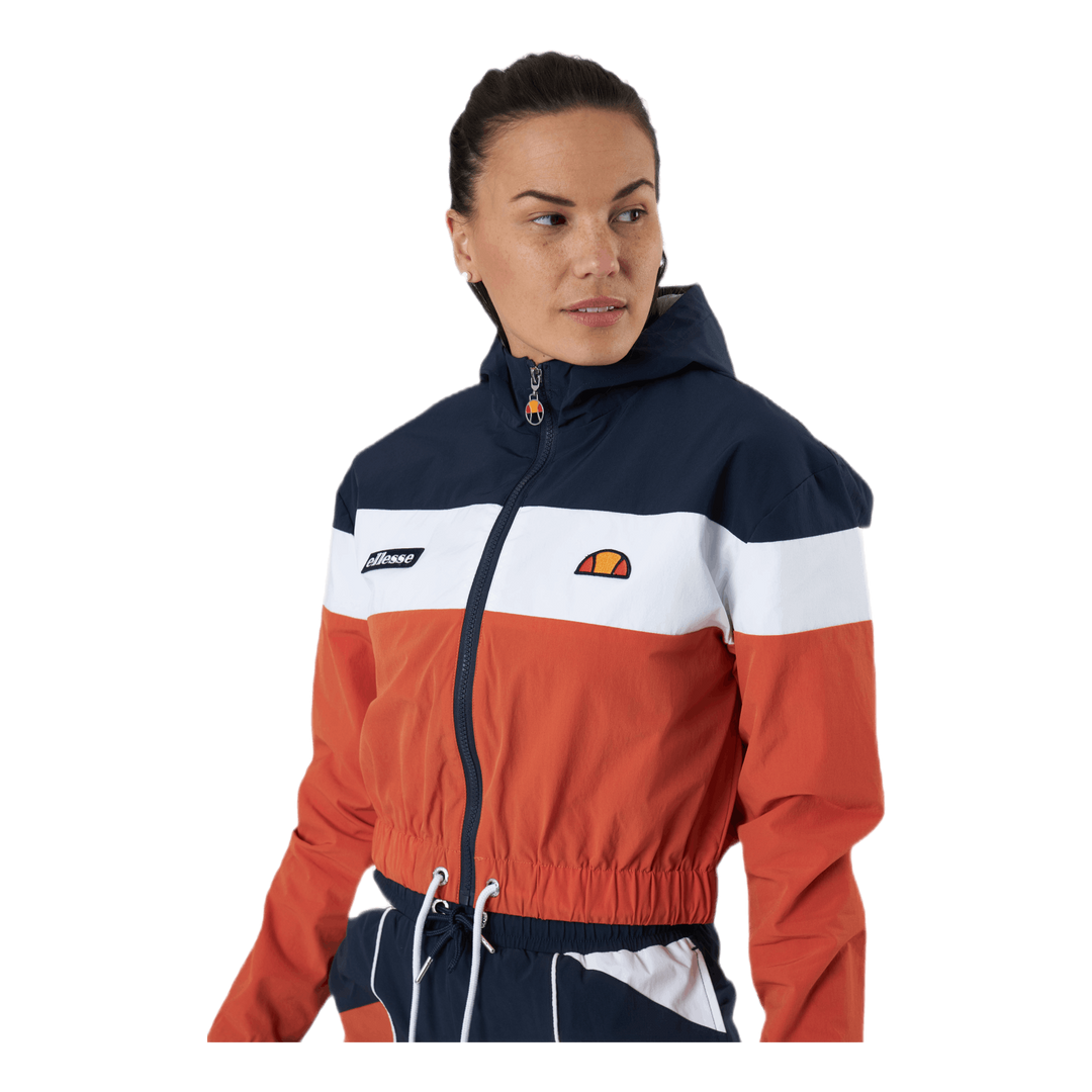 El Sambry Crop Track Top Orange