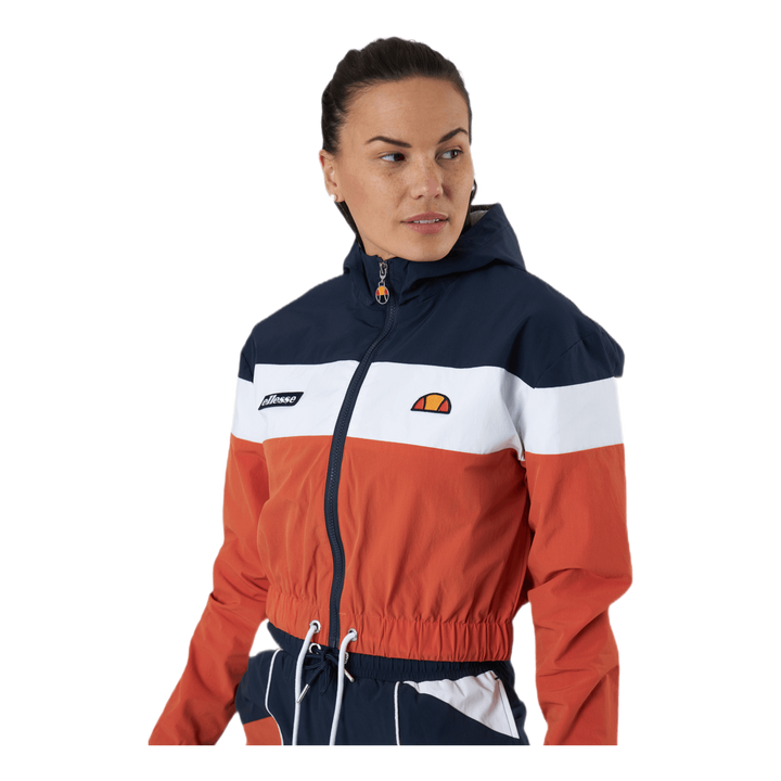 El Sambry Crop Track Top Orange