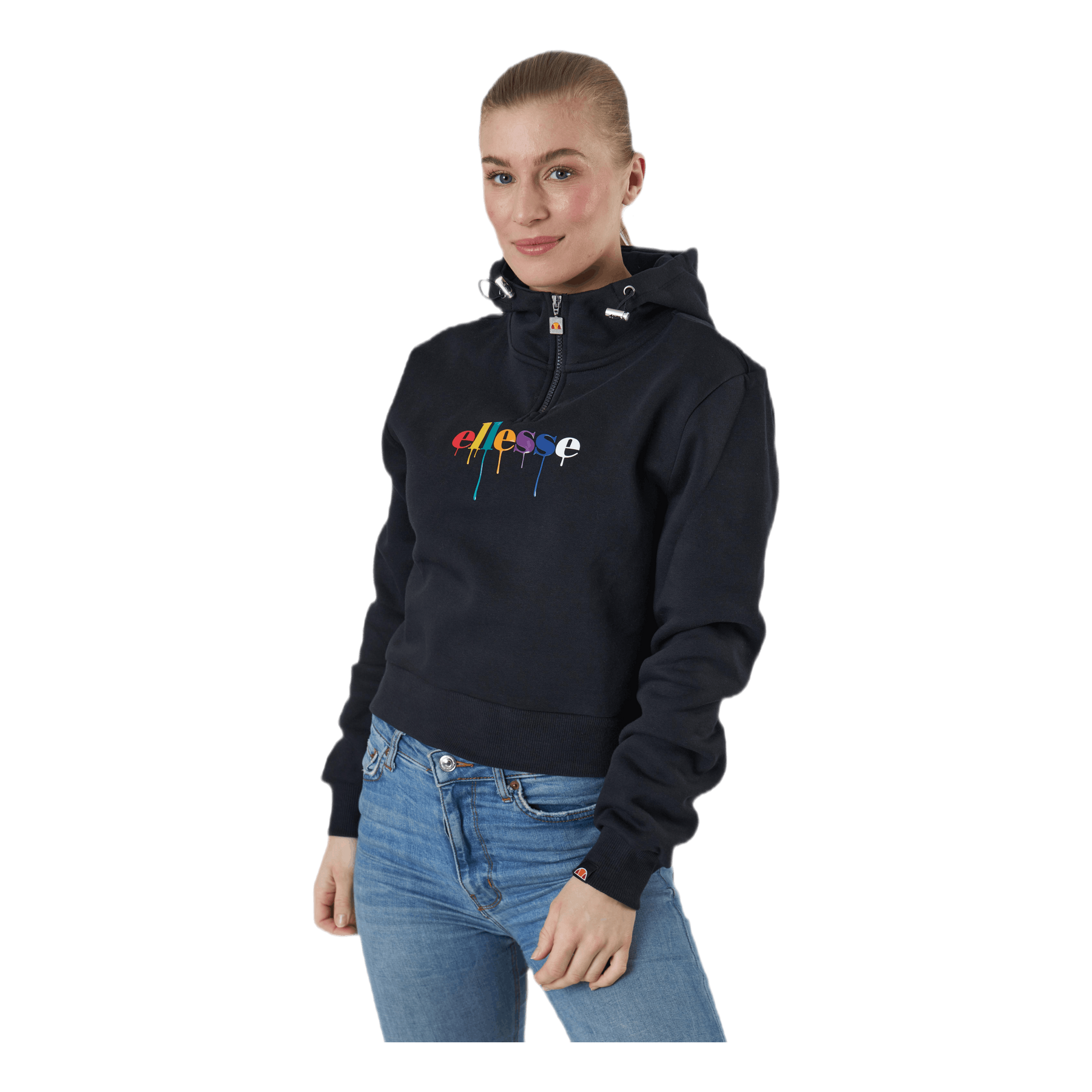 Womens Hoodie Ellesse Rainbow Hoodie El Toma Oh Hoody Black Ellesse –