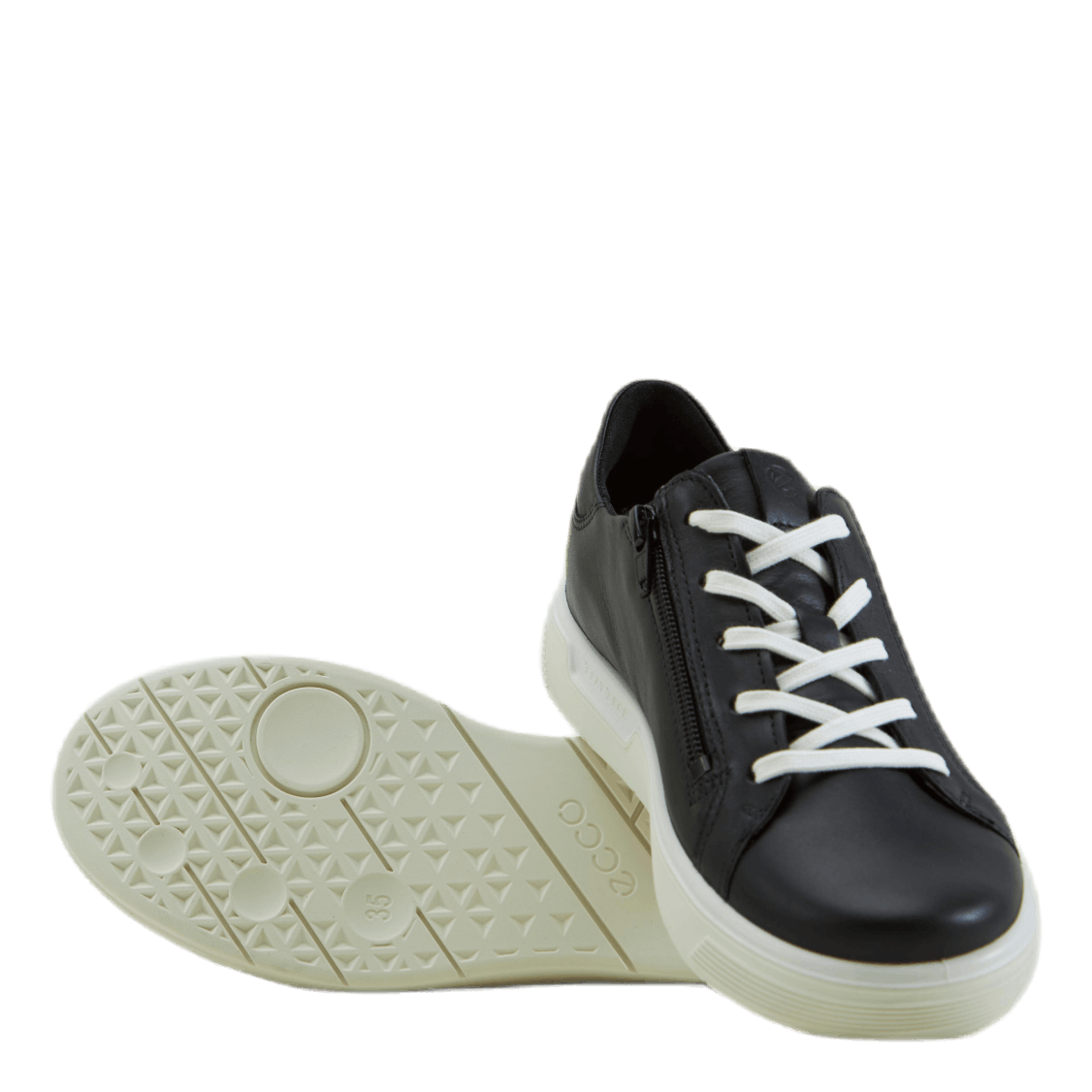 Street Tray Laced Shoes Black