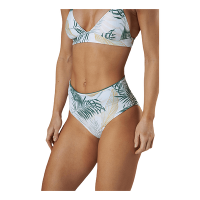 Coastal Palms Rollup Bottom White/Green