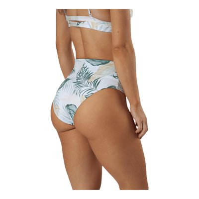 Coastal Palms Rollup Bottom White/Green
