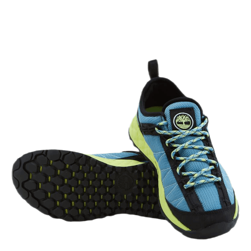 Solar Wave Low Fabric Blue