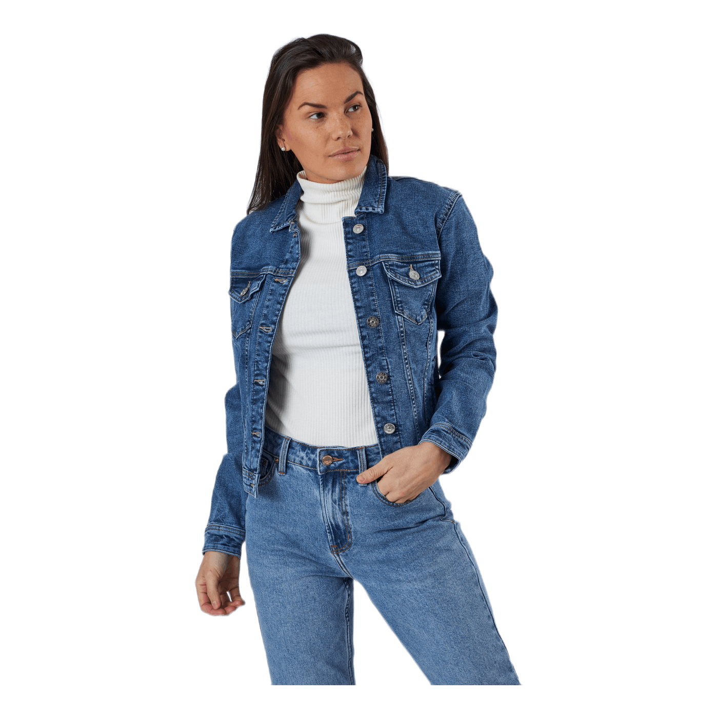 Tia Life Dnm Jacket Blue