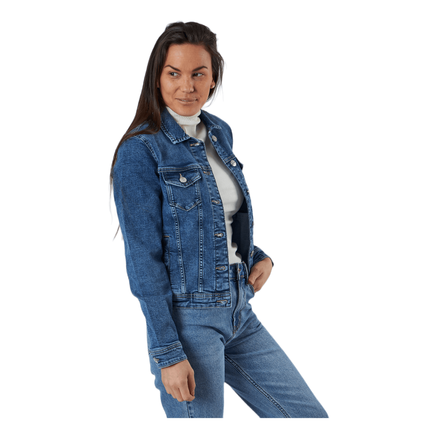Tia Life Dnm Jacket Blue