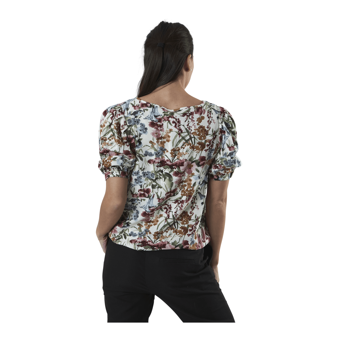 Karma Life 2/4 Aop Top Wvn White