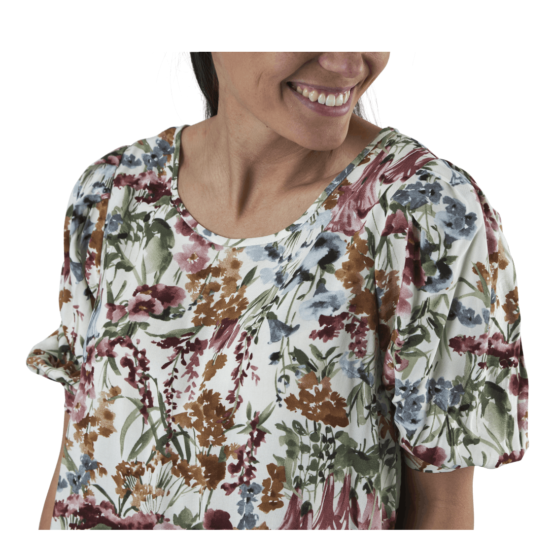 Karma Life 2/4 Aop Top Wvn White