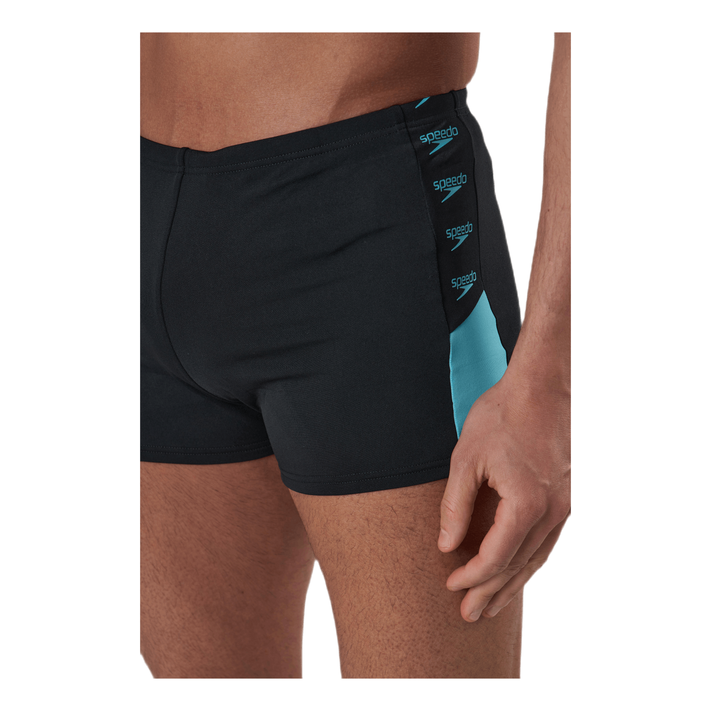 Boom Logo Splice Aquashort Blue/Black