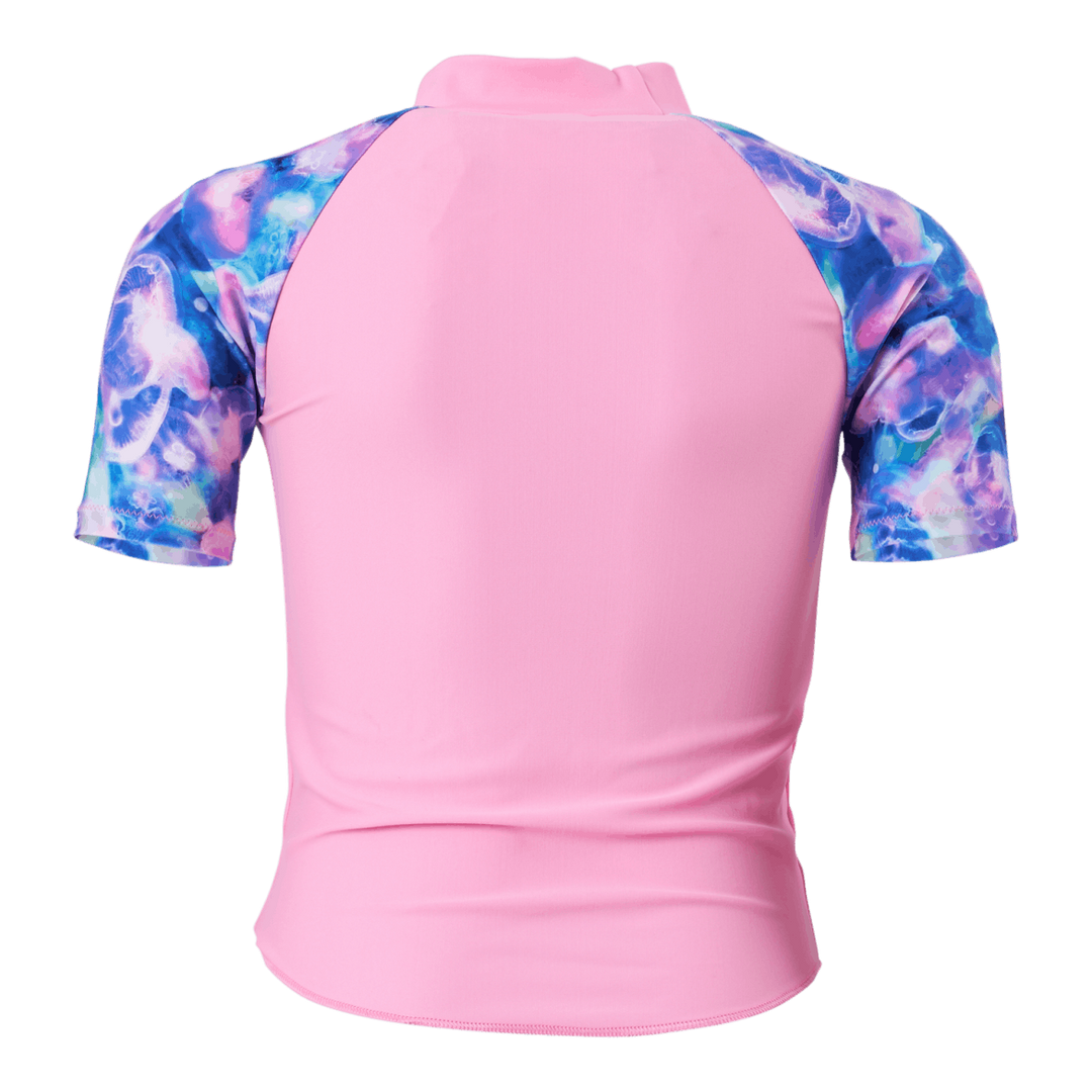 Sun Protection Top And Short Pink
