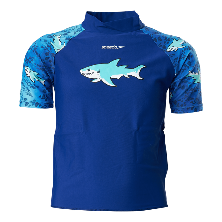 Sun Protection Top And Short Blue