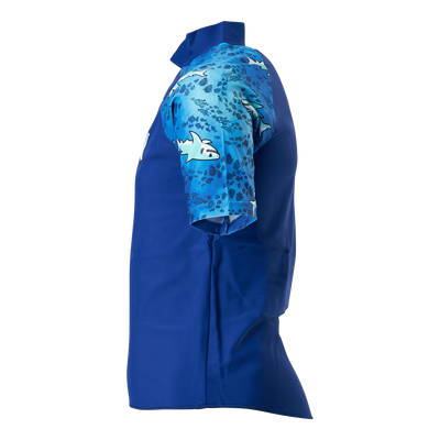 Sun Protection Top And Short Blue