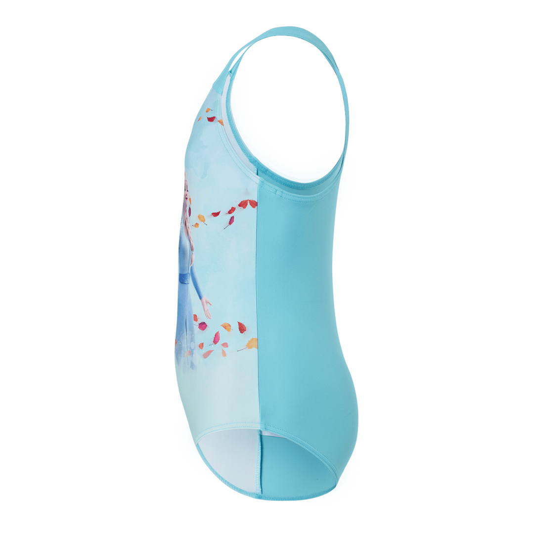 Disney Frozen 2 Digital Placement Swimsuit Blue