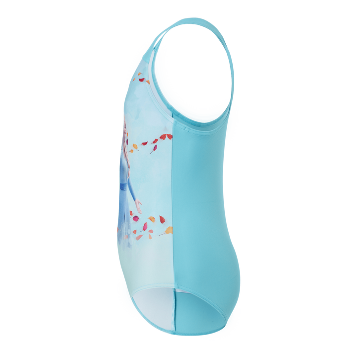 Disney Frozen 2 Digital Placement Swimsuit Blue
