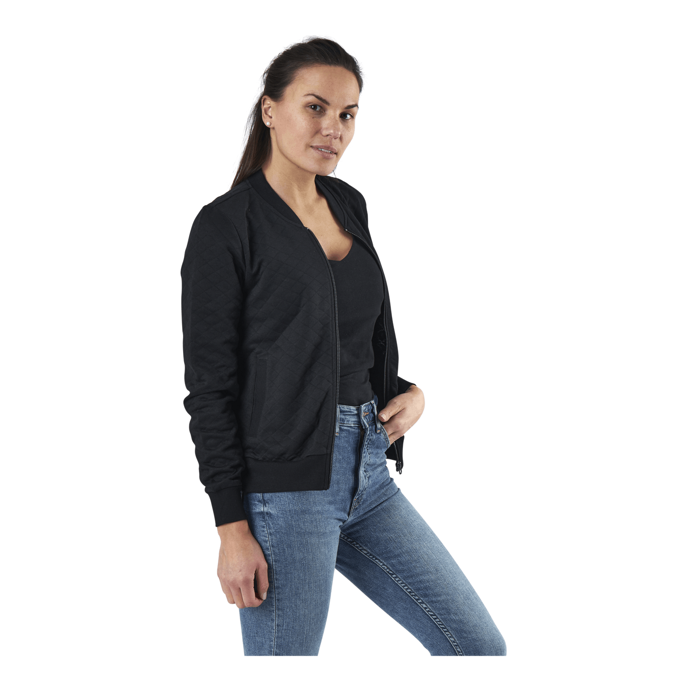 Joyce Ls Bomber Black