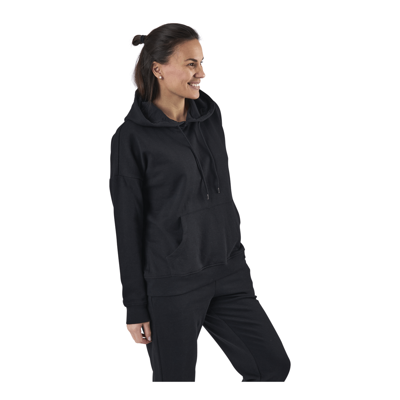 Feel Life L/S Hood Swt Black