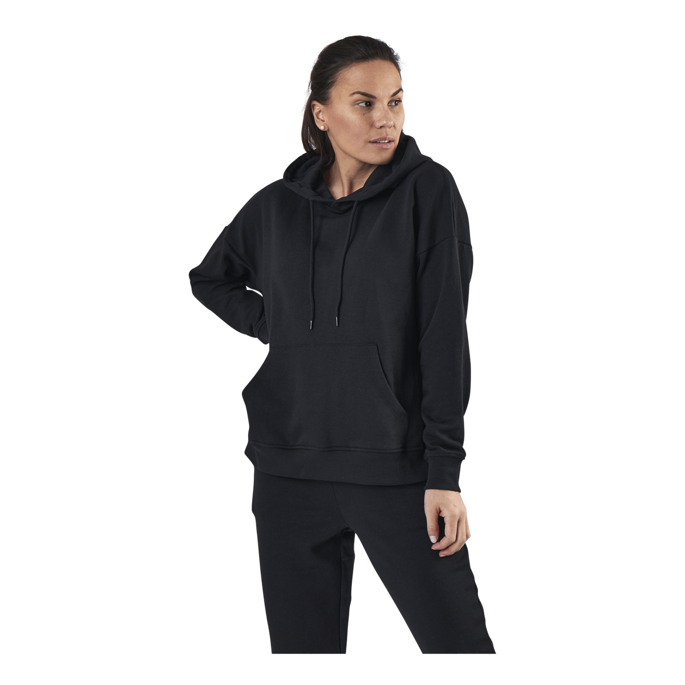 Feel Life L/S Hood Swt Black