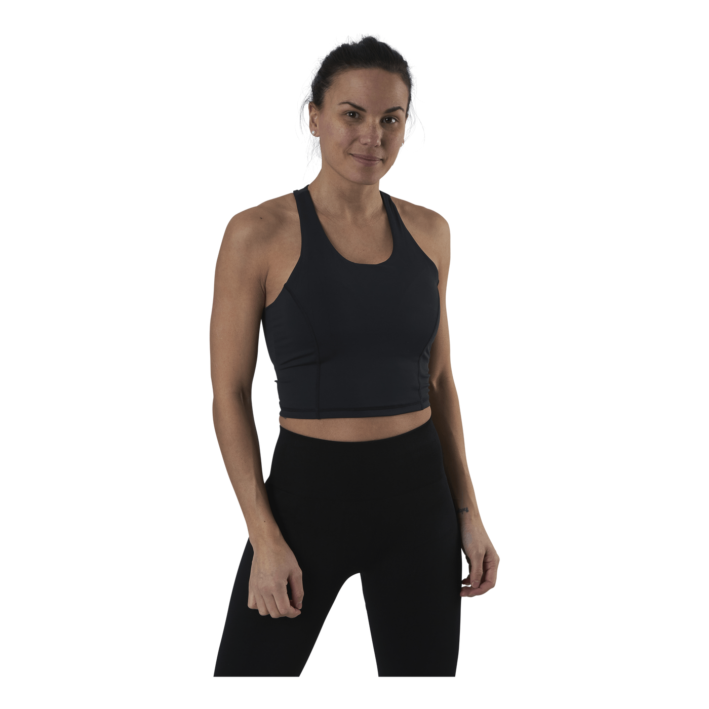 Love Crop Top Black