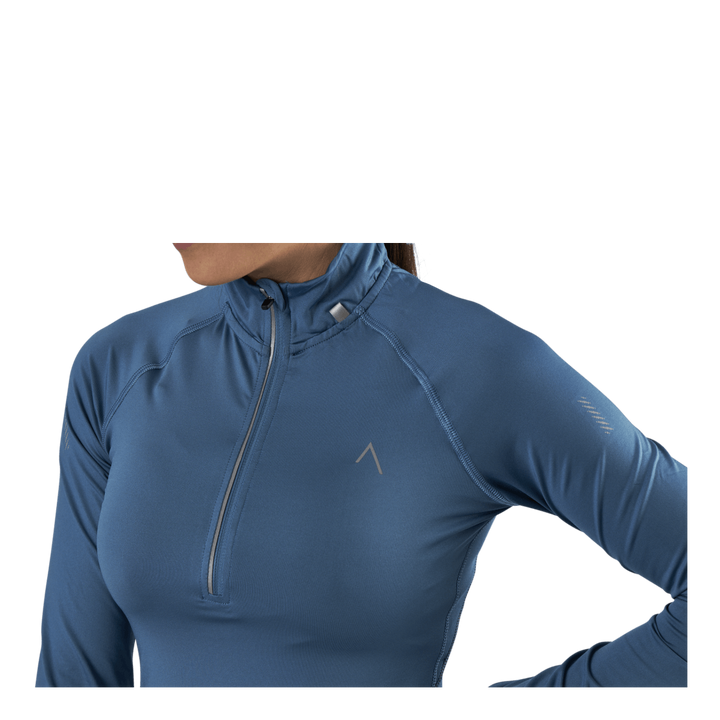 Lara LS Sweater Blue