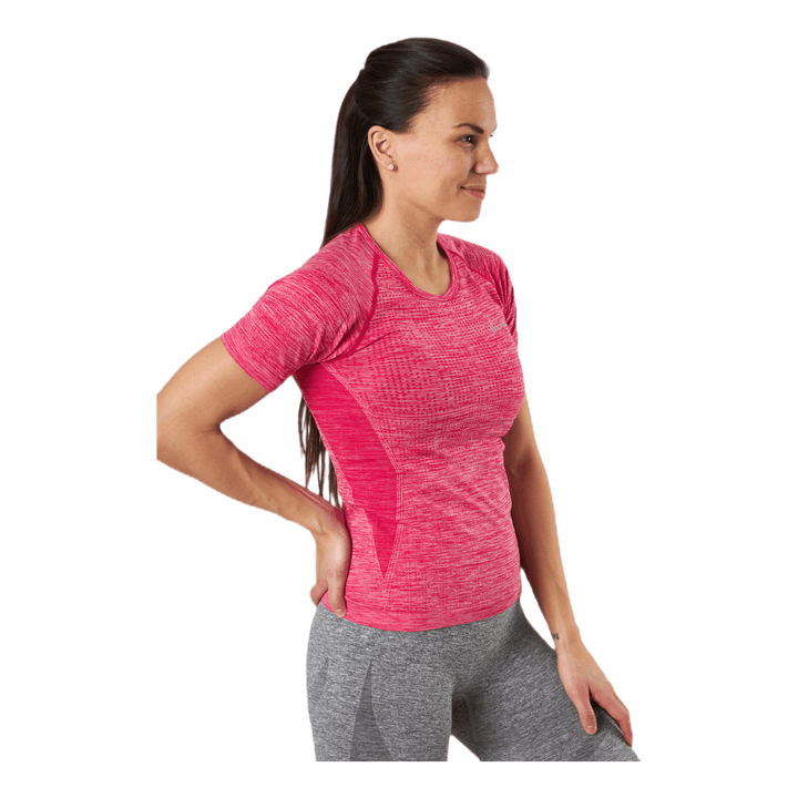 Thea Seamless Tee Pink