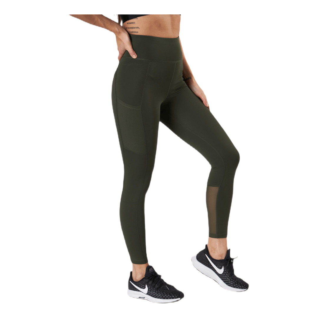 Tuned 7/8 Tights Green