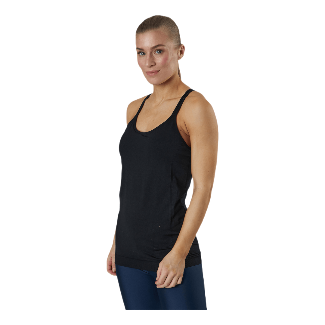 Sun Seamless Tank Top Black