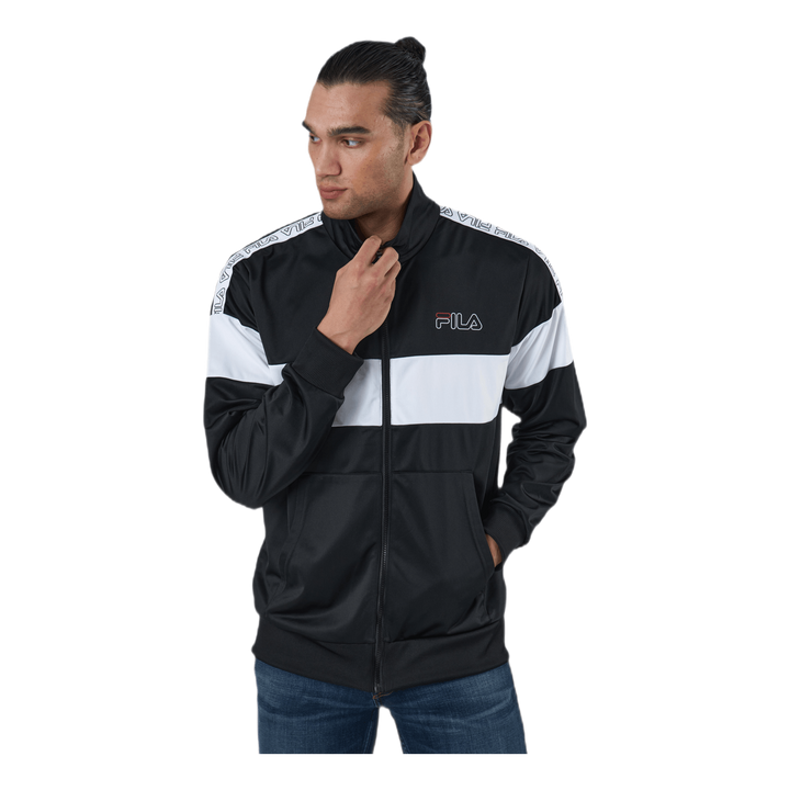 Jairus Taped Track Jacket Black